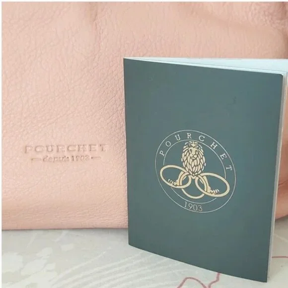 Maison Pourchet Powder Pink Buttery Soft Leather Bag Made in France Like New! 😍 - Picture 15 of 15
